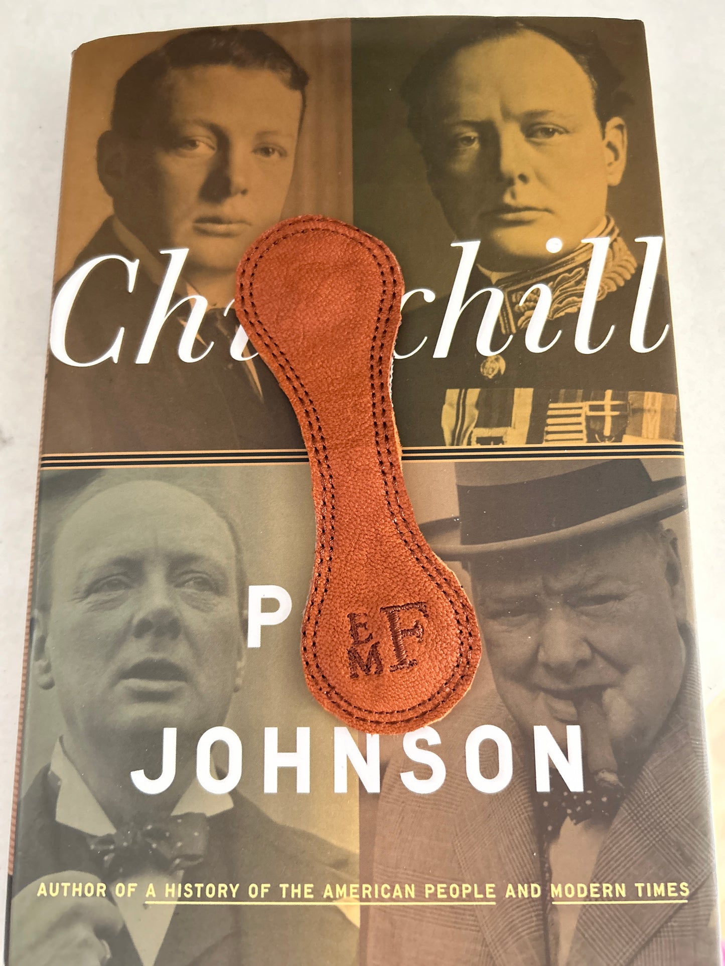 Leather Bookmarker