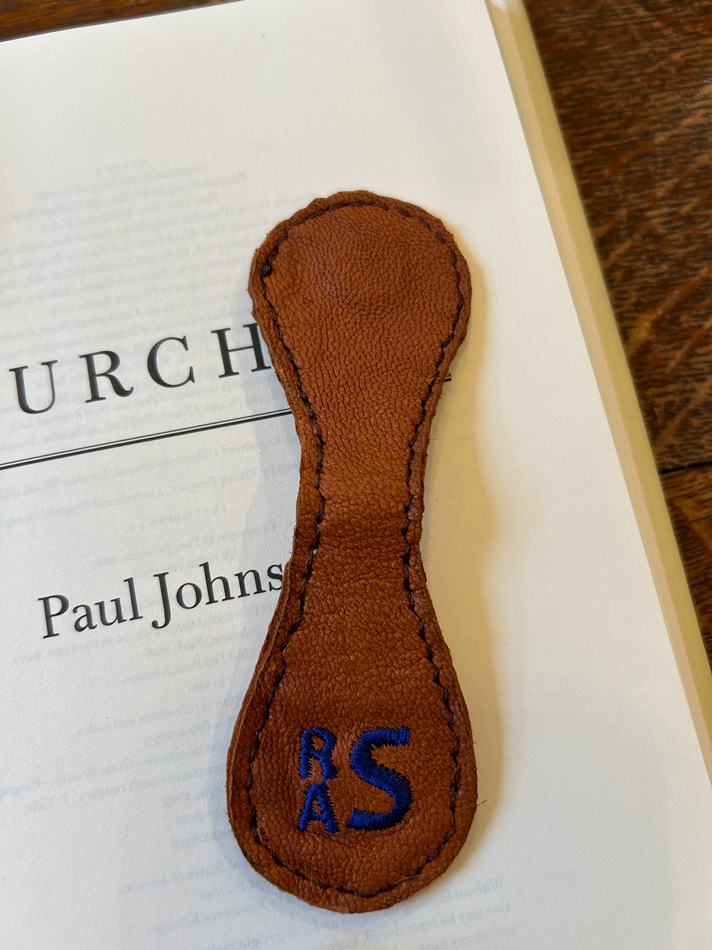 Leather Bookmarker