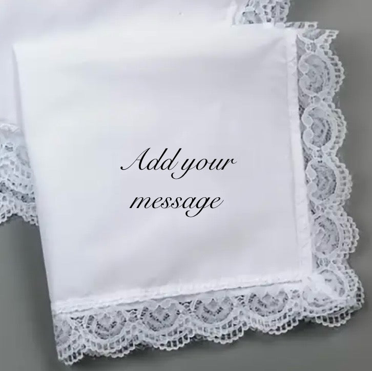 Your Own Message Handkerchief