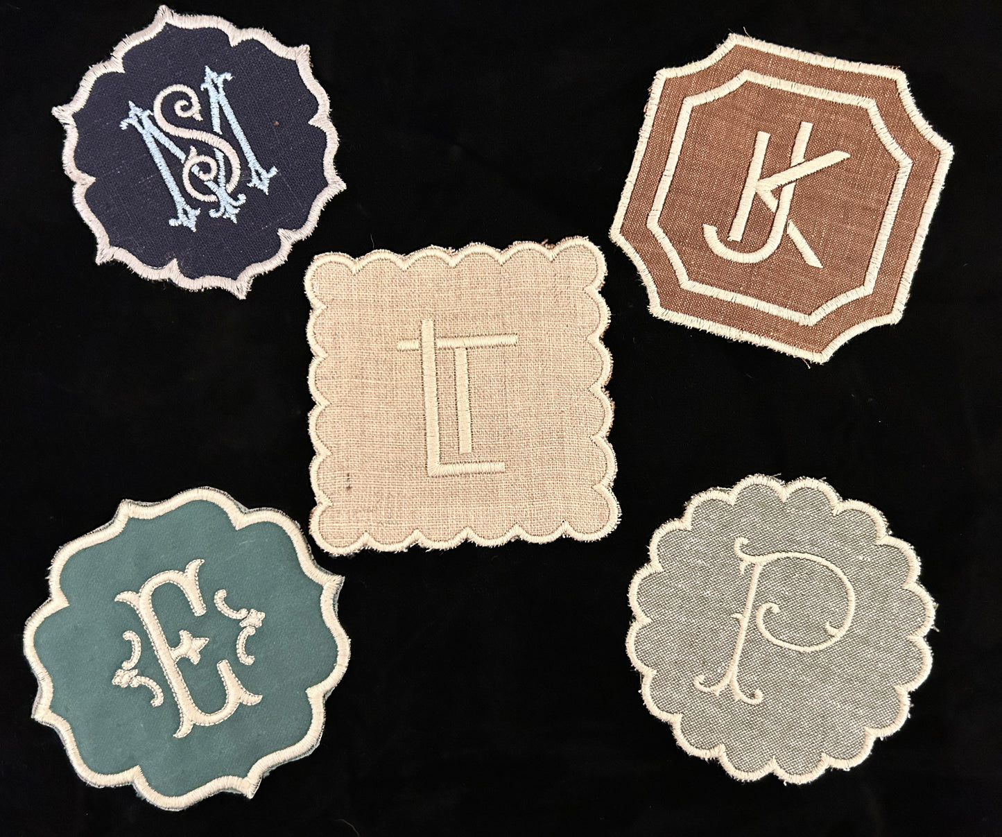 Linen Coaster Set