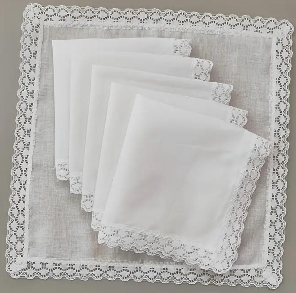 Mother of the Bride Wedding Day Handkerchief