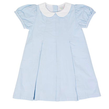 Pleated Peter Pan Collar Dress