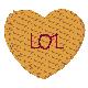 Valentine Conversation Hearts Embroidered Socks