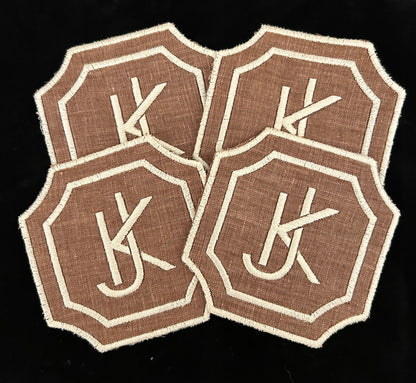 Linen Coaster Set