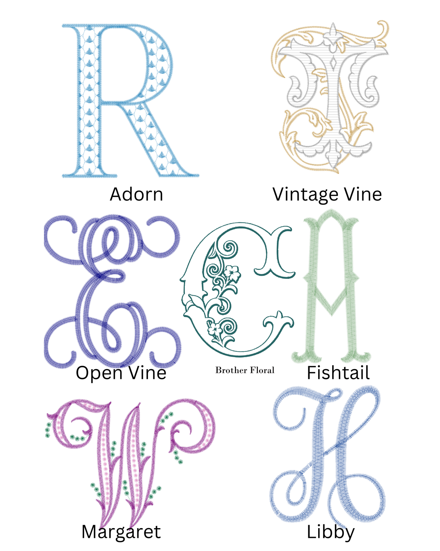 Custom Monogrammed Handkerchief